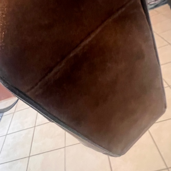 Coach Patchwork Tote Bag - Gold and Brown - Picture 12 of 12